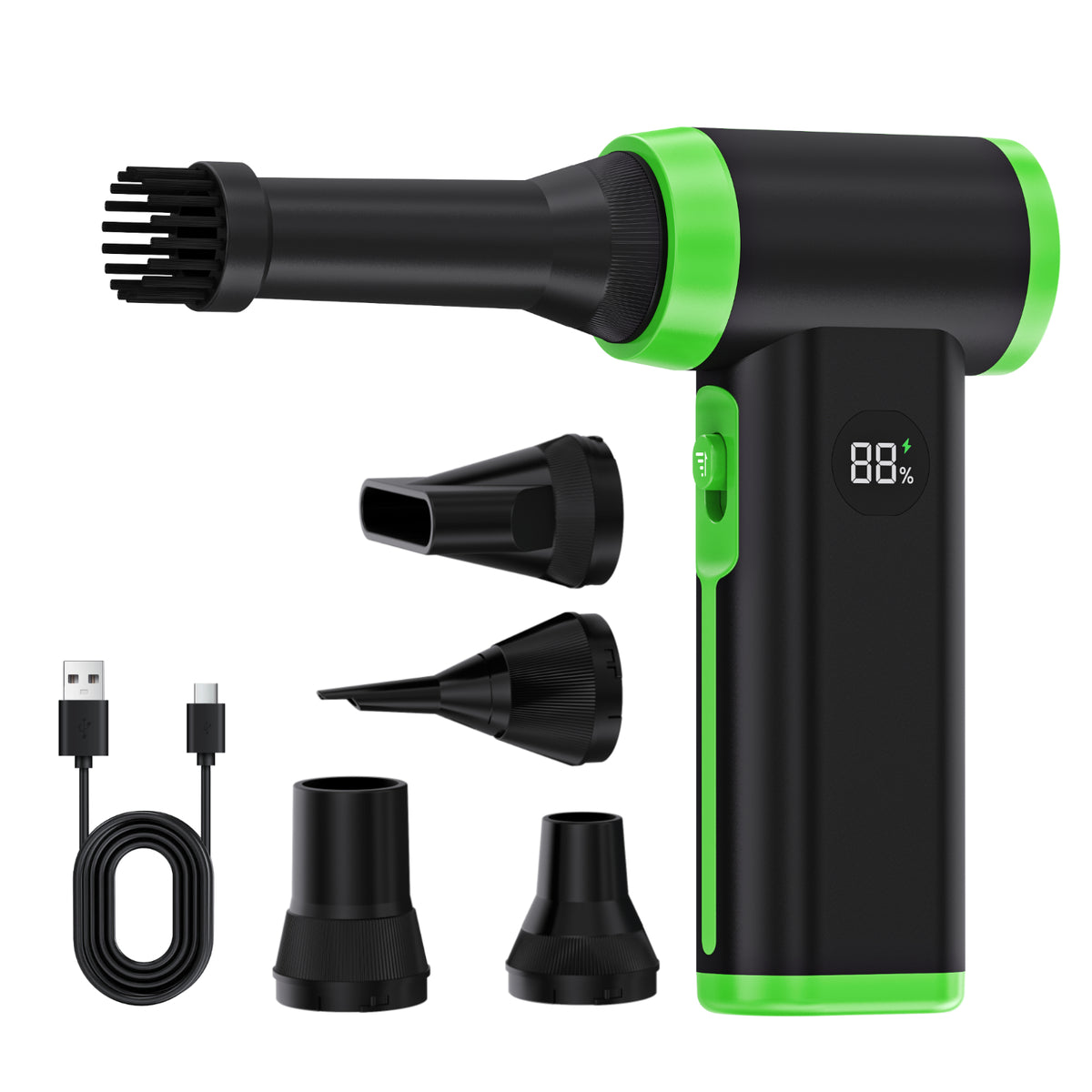 AD71 Turbo Fan - Green