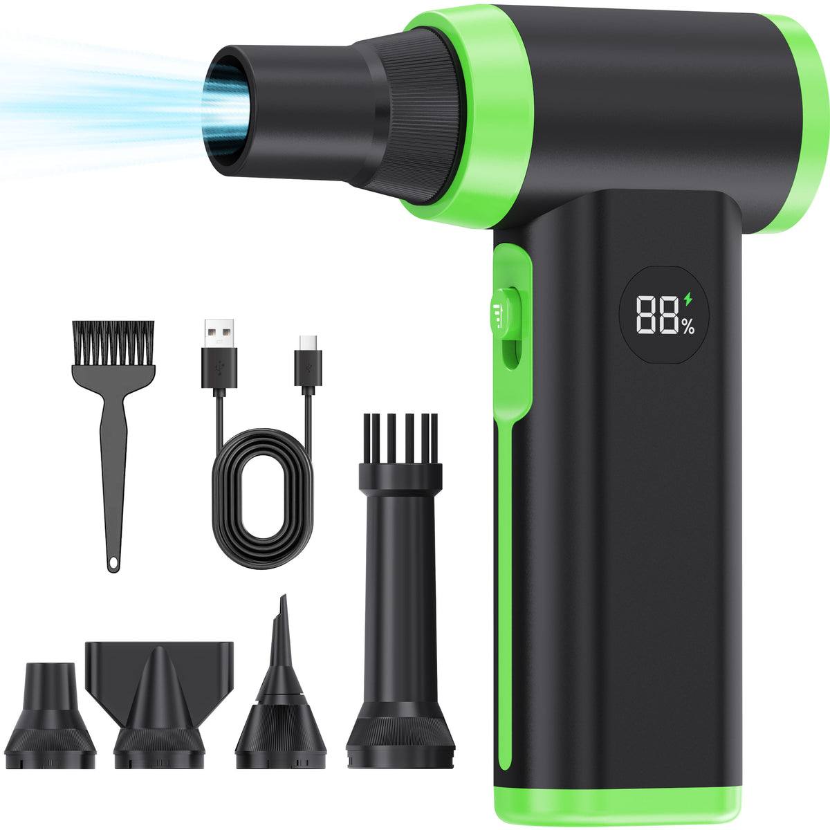 AD71 Turbo Fan - Green