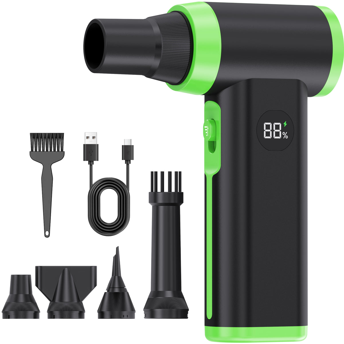 AD71 Turbo Fan - Green