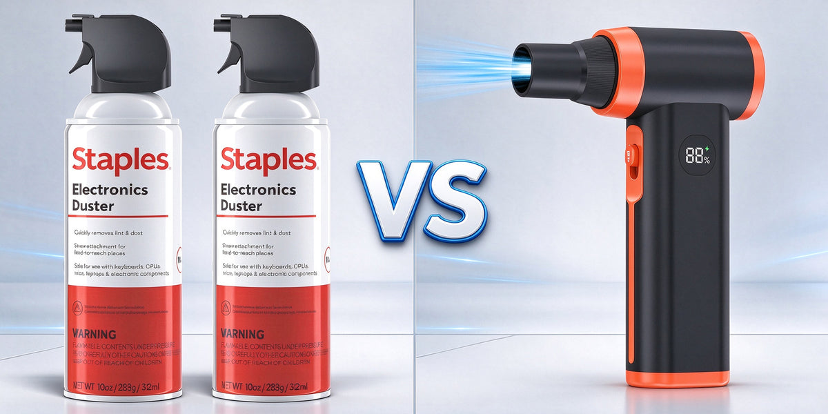 Can an Electric Air Duster Replace Canned Compressed Air Duster?
